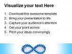 Infinity Sign Business PowerPoint Templates And PowerPoint Backgrounds 0411