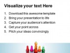 Leader Communication PowerPoint Template 0910