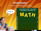 Mathematics Concept Education PowerPoint Backgrounds And Templates 1210