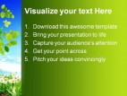 Nature Beauty PowerPoint Template 0910