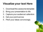 New Life Nature PowerPoint Template 0810