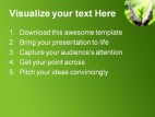 New Life Nature PowerPoint Template 0910