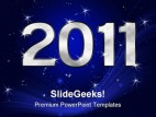 New Year01 2011 Holidays PowerPoint Template 1010