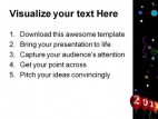 New Year 2011 Festival PowerPoint Template 1010