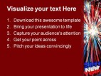 New Year Americana PowerPoint Template 1110