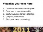 New Year Festival PowerPoint Template 1110