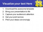Paper Notes Business PowerPoint Template 0810