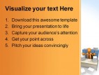 Paper Work Business PowerPoint Template 0510