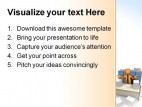 Paper Work Business PowerPoint Template 0510