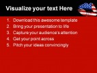 Patriotic Love Americana PowerPoint Template 1010