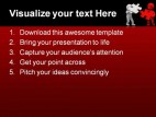 Puzzle Team People PowerPoint Template 0810