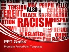 Racism Words Global PowerPoint Templates And PowerPoint Backgrounds 0411