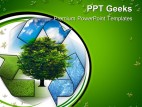 Recycle And Clean Environment PowerPoint Templates And PowerPoint Backgrounds 0411