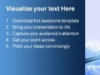 Road To Sky Success PowerPoint Template 0910
