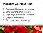 Roses Beauty PowerPoint Template 0610