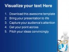Search Globe People PowerPoint Template 0610