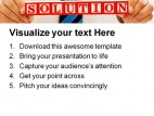 Solution Business PowerPoint Template 0810