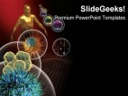 Stem Cells Medical PowerPoint Template 0910