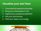 Stretching Dollar Money PowerPoint Template 0910