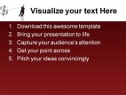 Struggle With Dollar Business PowerPoint Template 0810