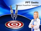 Target Medical PowerPoint Templates And PowerPoint Backgrounds 0411