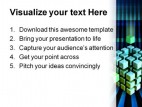 Technology Cubes Business PowerPoint Template 0810