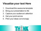 Think Man Business PowerPoint Background And Template 1210