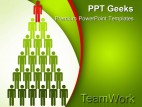 Top Man Teamwork PowerPoint Templates And PowerPoint Backgrounds 0411