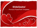 Valentine Abstract PowerPoint Template 1110