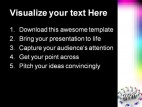 Word Of Mouth People PowerPoint Template 0810