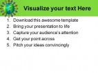 World People PowerPoint Template 1010