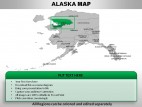 Usa Alaska State PowerPoint Maps