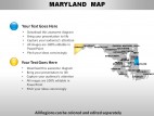 Usa Maryland State PowerPoint Maps