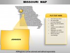 Usa Missouri State PowerPoint Maps