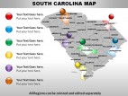 Usa South Carolina State PowerPoint Maps