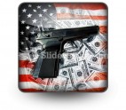 American Voilence PowerPoint Icon S