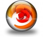 Arrows Spinning PowerPoint Icon C