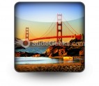 Beach San Francisco PowerPoint Icon S