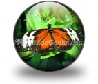 Big Butterfly PowerPoint Icon C