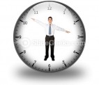 Business Clock PowerPoint Icon C