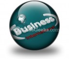Business International PowerPoint Icon C