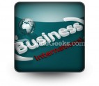 Business International PowerPoint Icon S