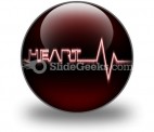 Heart Beat PowerPoint Icon C