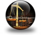 Law Justice PowerPoint Icon C