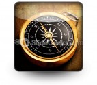 Map Compass PowerPoint Icon S