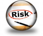 Risk PowerPoint Icon C
