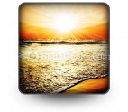 Sea Sunset PowerPoint Icon S