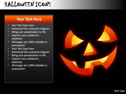 Halloween Icons PowerPoint Presentation Slides