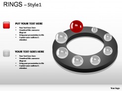 Rings Style 1 PowerPoint Presentation Slides