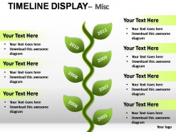 Timeline Display Misc PowerPoint Presentation Slides
